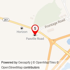Paxville Road on Paxville Highway,  South Carolina - location map