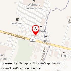 McDonald's on Paxville Highway,  South Carolina - location map