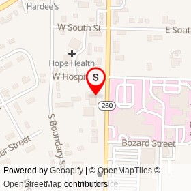 China Buffet on South Mill Street, Manning South Carolina - location map