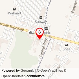 SMS Sportsworld on Paxville Highway,  South Carolina - location map
