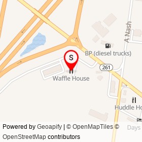 Waffle House on Paxville Highway,  South Carolina - location map