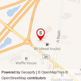 BP on Paxville Highway,  South Carolina - location map