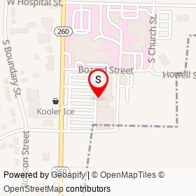 Advance Auto Parts on Bozard Street, Manning South Carolina - location map