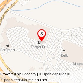 Target on Dunbarton Drive, Florence South Carolina - location map