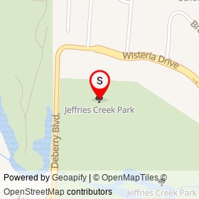 Jeffries Creek Park on , Florence South Carolina - location map