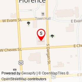 Florence County Museum on West Cheves Street, Florence South Carolina - location map