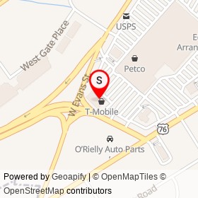 Great Clips on West Evans Street, Florence South Carolina - location map