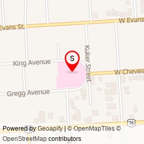 Palmetto Pee Dee Behavioral on King Avenue, Florence South Carolina - location map