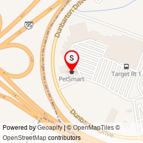 PetSmart on Dunbarton Drive, Florence South Carolina - location map