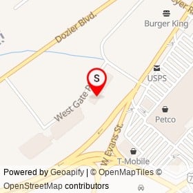 No Name Provided on West Gate Place, Florence South Carolina - location map