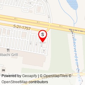 Golden Corral on S-21-1757, Florence South Carolina - location map