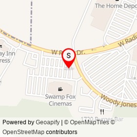 No Name Provided on Woody Jones Boulevard, Florence South Carolina - location map
