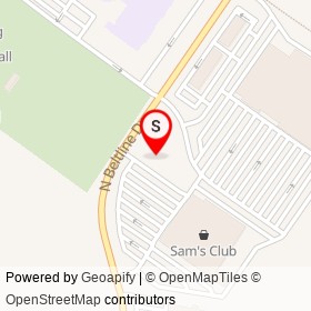 Sam's Club on North Beltline Drive, Florence South Carolina - location map