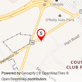 TreadQuarters on West Palmetto Street, Florence South Carolina - location map