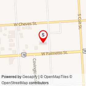 CAROLINA REGIONAL DENTAL on McQueen Street, Florence South Carolina - location map
