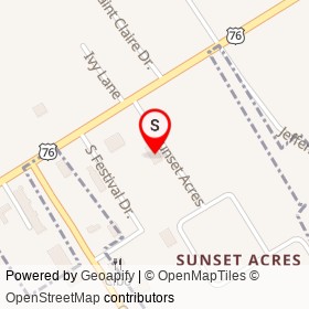 Southern Hops Brewing on South Sunset Acres,  South Carolina - location map