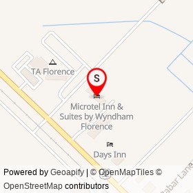 Microtel Inn & Suites by Wyndham Florence on Enterprise Drive,  South Carolina - location map