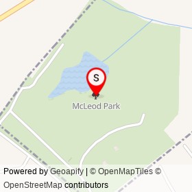 McLeod Park on , Florence South Carolina - location map