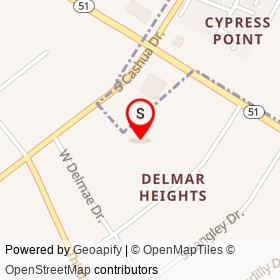 Walmart Neighborhood Market on South Cashua Drive, Florence South Carolina - location map