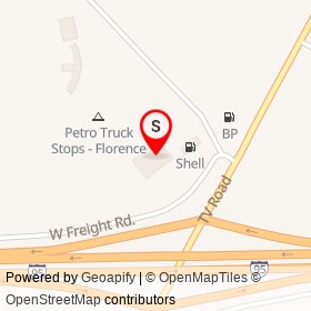 Travel Store on West Freight Road,  South Carolina - location map
