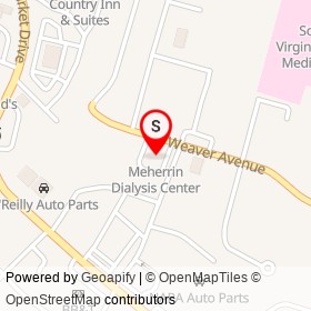 Meherrin Dialysis Center on Dogwood Lane, Emporia Virginia - location map