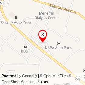 First Citizens Bank on Belfield Drive, Emporia Virginia - location map