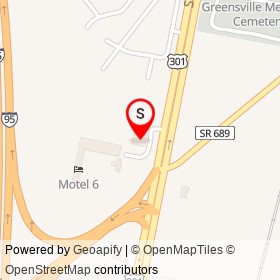 Carolina Bar-B-Que & Chicken on Skippers Road, Emporia Virginia - location map
