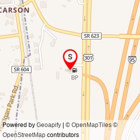 Lake Wilinson Gas & Propane on South Crater Road,  Virginia - location map