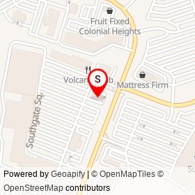 Wendy's on Southgate Square, Colonial Heights Virginia - location map