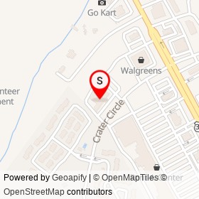 Goodwill on Crater Circle, Petersburg Virginia - location map