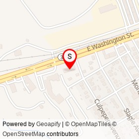 Tri City Appliance on East Washington Street, Petersburg Virginia - location map