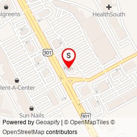 KFC on South Crater Road, Petersburg Virginia - location map