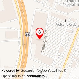 Staples on Southgate Square, Colonial Heights Virginia - location map