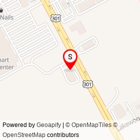 AT&T on South Crater Road, Petersburg Virginia - location map