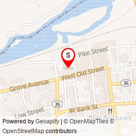 Dunlop Tobacco Factory on West Old Street, Petersburg Virginia - location map