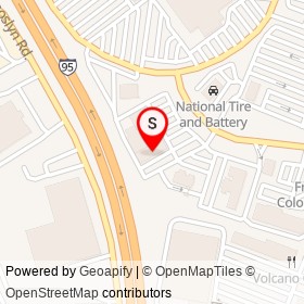 Harbor Freight Tools on Southpark Boulevard, Colonial Heights Virginia - location map
