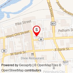 Adrade's International Restaurant on Bollingbrook Street, Petersburg Virginia - location map