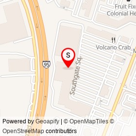 Michaels on Southgate Square, Colonial Heights Virginia - location map
