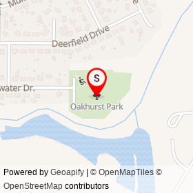 Oakhurst Park on , Petersburg Virginia - location map