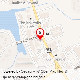 Citgo on Oak Hill Road, Petersburg Virginia - location map