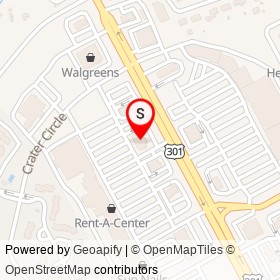 BB&T on South Crater Road, Petersburg Virginia - location map
