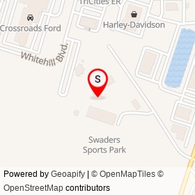 Swaders Sports Park on Whitehill Boulevard,  Virginia - location map