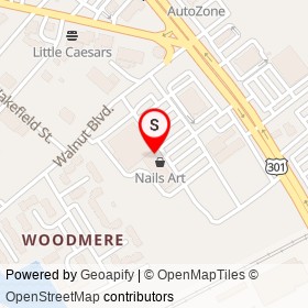 Classics Barbershop on Walnut Boulevard, Petersburg Virginia - location map