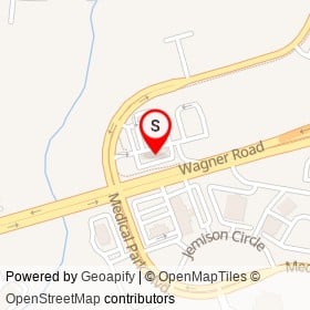 Sheetz on Wagner Road, Petersburg Virginia - location map