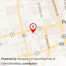No Name Provided on West Washington Street, Petersburg Virginia - location map