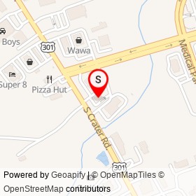 Little Caesars on South Crater Road, Petersburg Virginia - location map