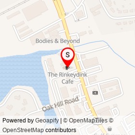 The Rinkeydink Cafe on Park Avenue, Petersburg Virginia - location map