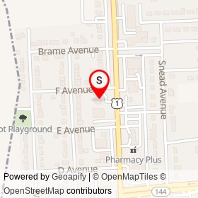 Mi Rodeo on F Avenue, Colonial Heights Virginia - location map