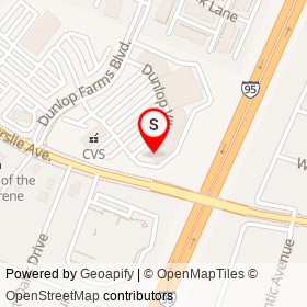 New China on Dunlop Village, Colonial Heights Virginia - location map