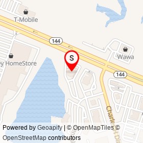 Red Lobster on Temple Avenue, Colonial Heights Virginia - location map